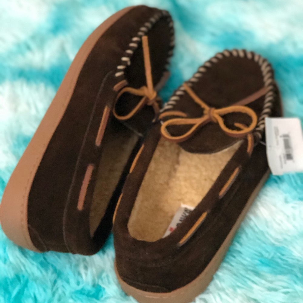 Tory Trad Trapper Faux Fur Lined Moccasin